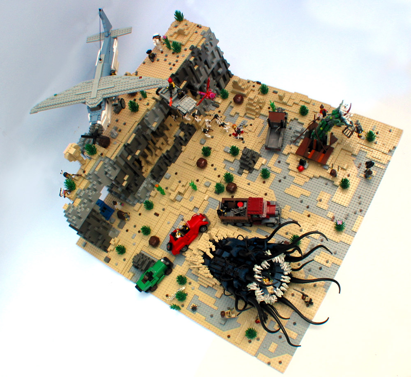Illustration for article titled These Cthulhu LEGO sets will drive you insane with little plastic bricks